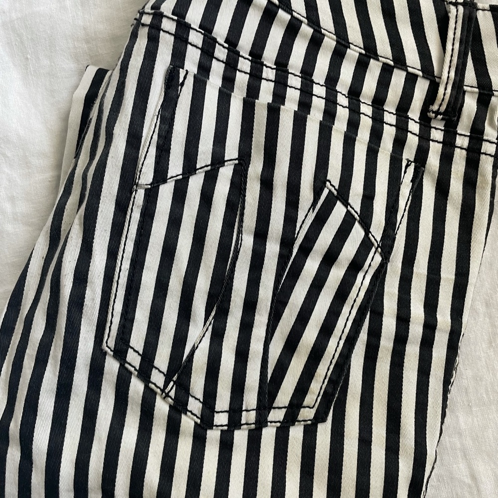 Tripp NYC Striped skinny jeans
